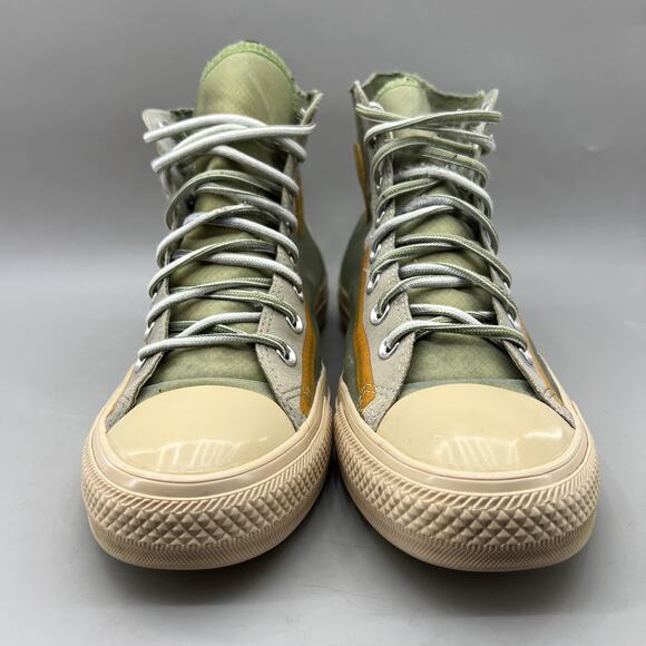 Men's 8.5 / Women's 10.5 - Converse High Translucent Deep Emerald Skate Sneakers - Picture 2 of 9
